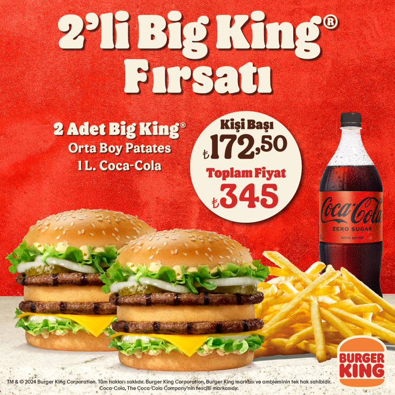 2'li Big King® Fırsatı