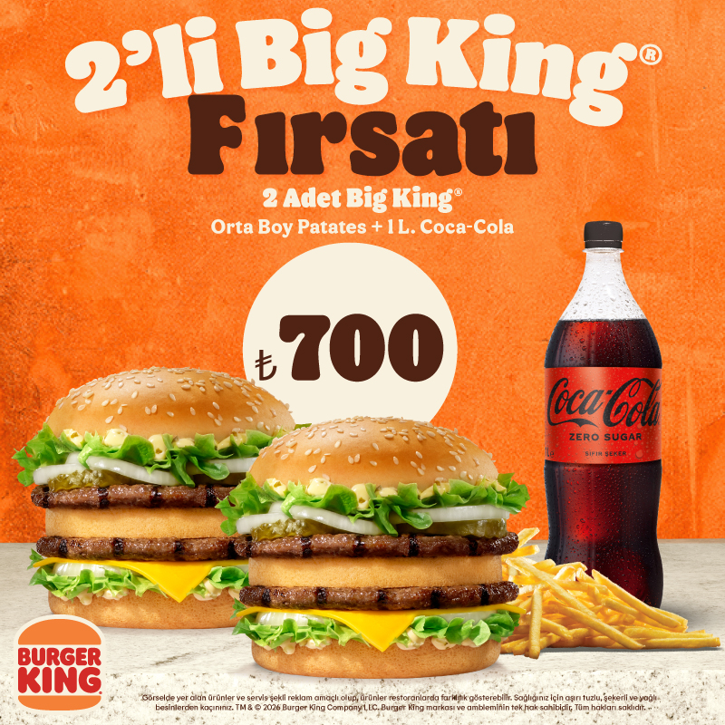 2'li Big King® Fırsatı