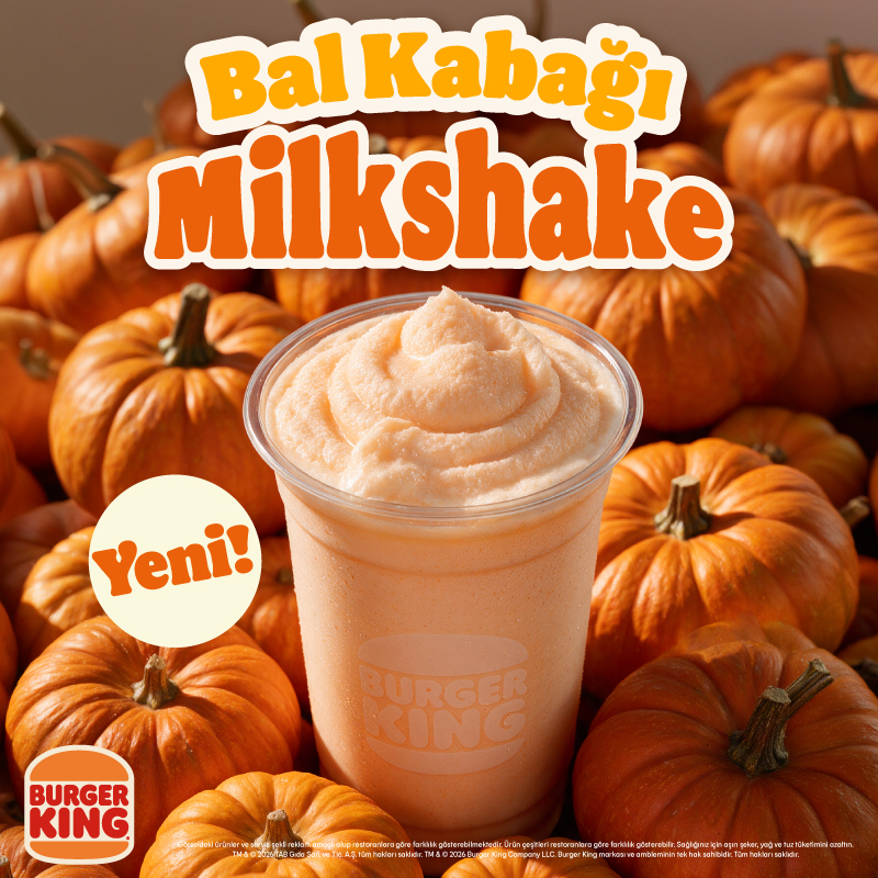 Burger King®’de yeni milkshake alarmı!