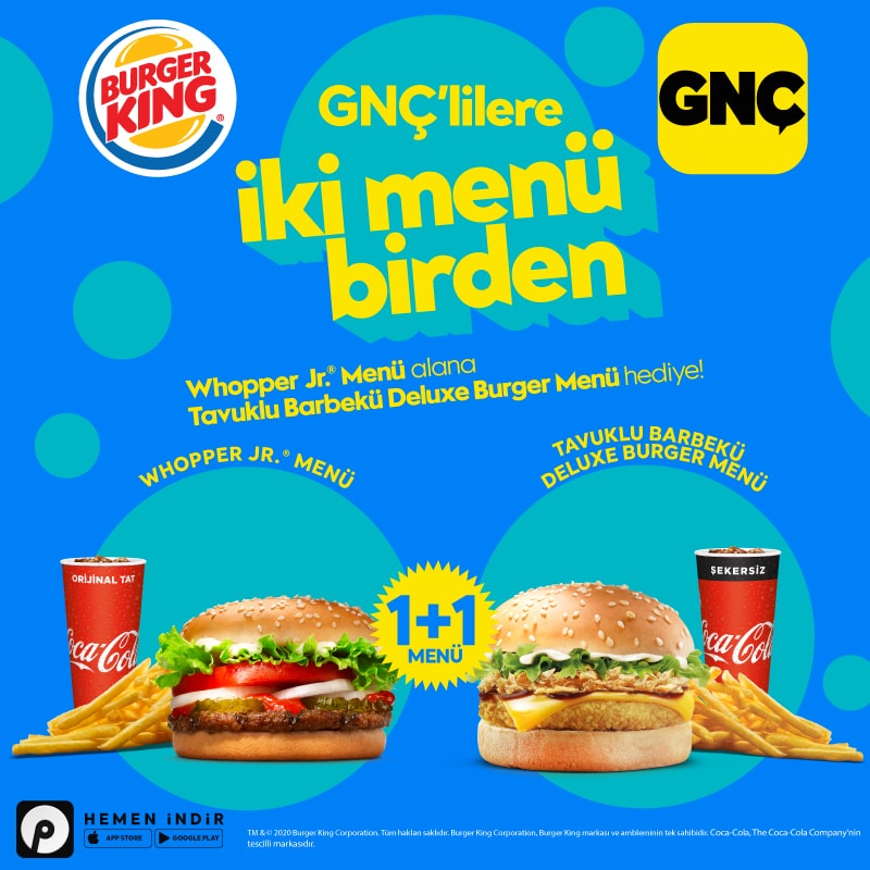 King Chicken® Menü Sadece 12,95 TL Kampanyalar Burger King®