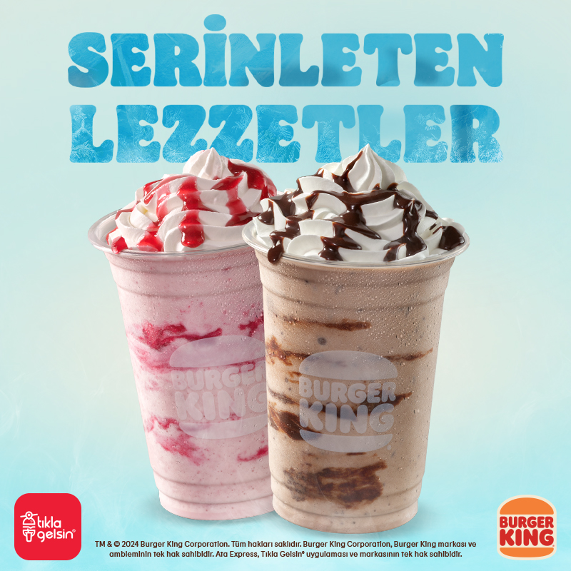 Burger King®’den Serinleten Lezzetler!