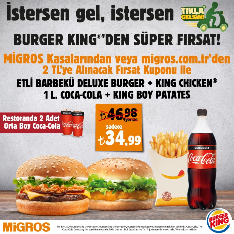 Firsatlar Ve Kampanyalar Burger King