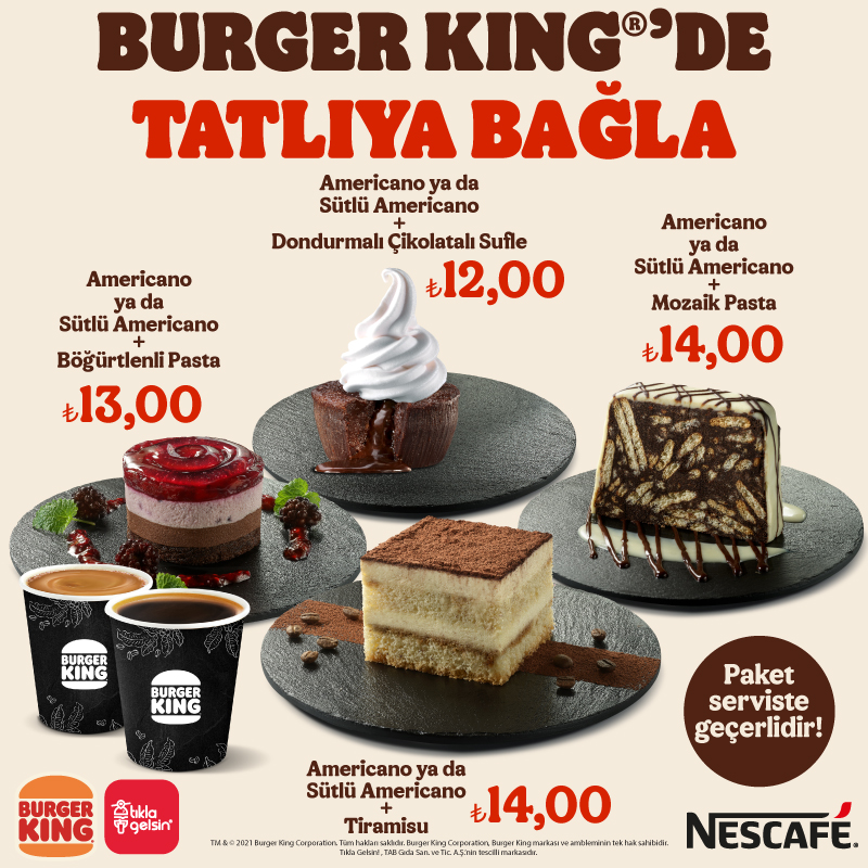 burger king den tatli teklif kampanyalar burger king burger king den tatli teklif kampanyalar burger king