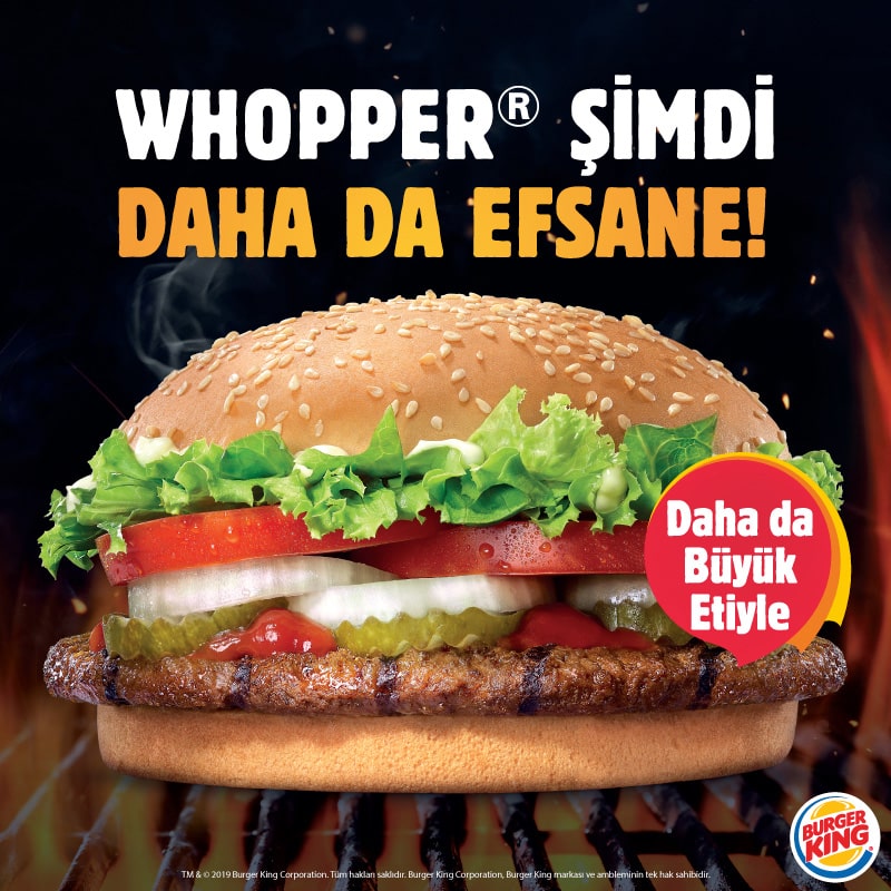 Efsane Simdi Daha Da Efsane Kampanyalar Burger King