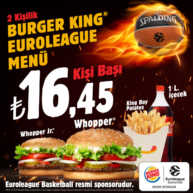 Ateş Seni Çağırıyooo! Kampanyalar Burger King®