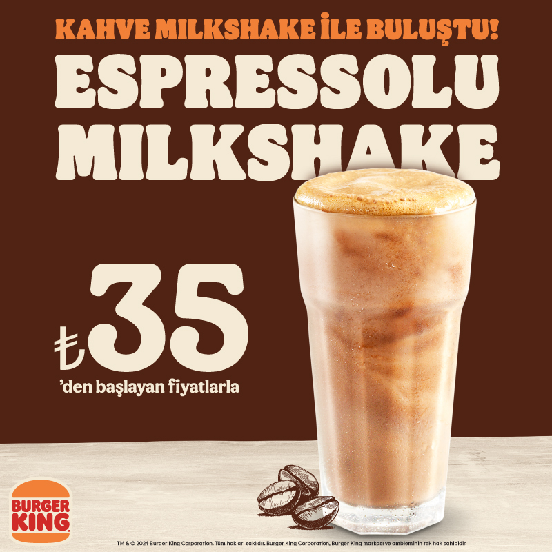 Kahve Milkshake ile Buluştu!