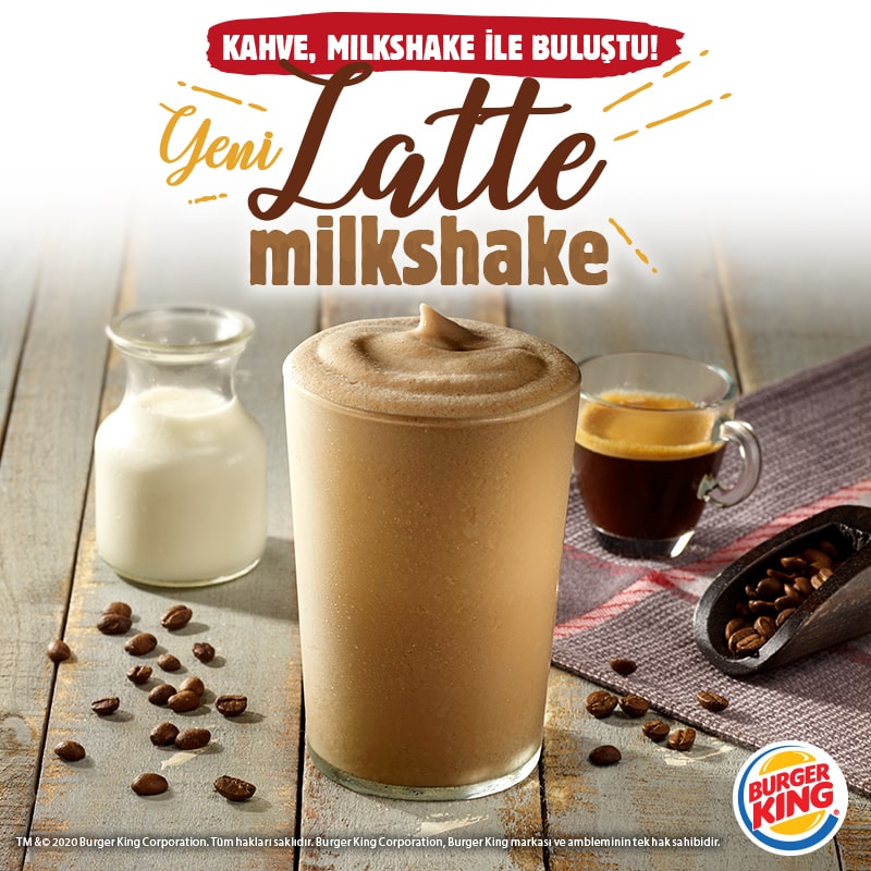 Kahve, Milkshake ile Buluştu! Kampanyalar Burger King®