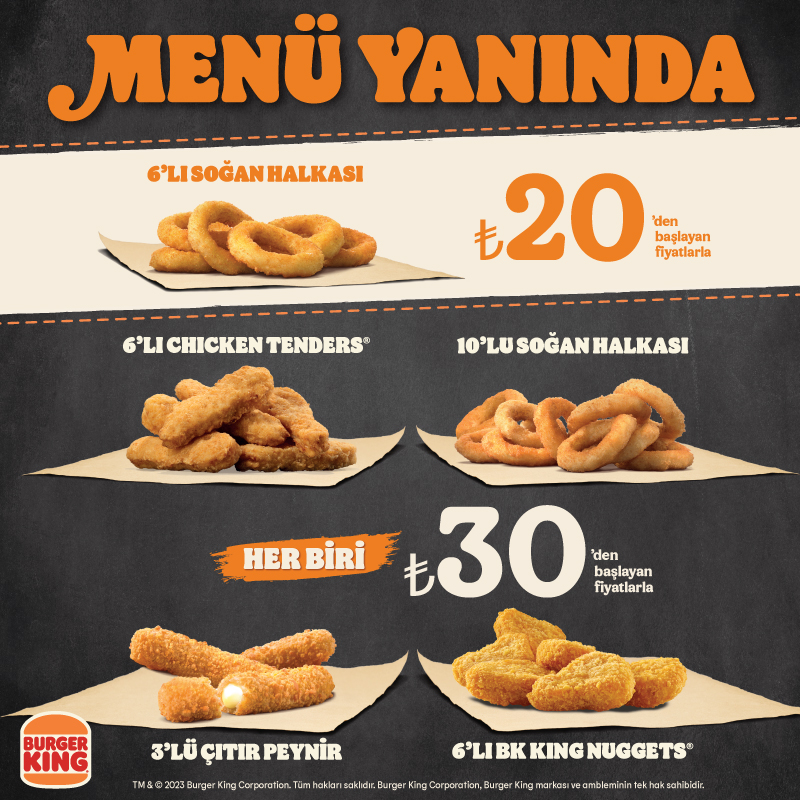 firsatlar ve kampanyalar burger king