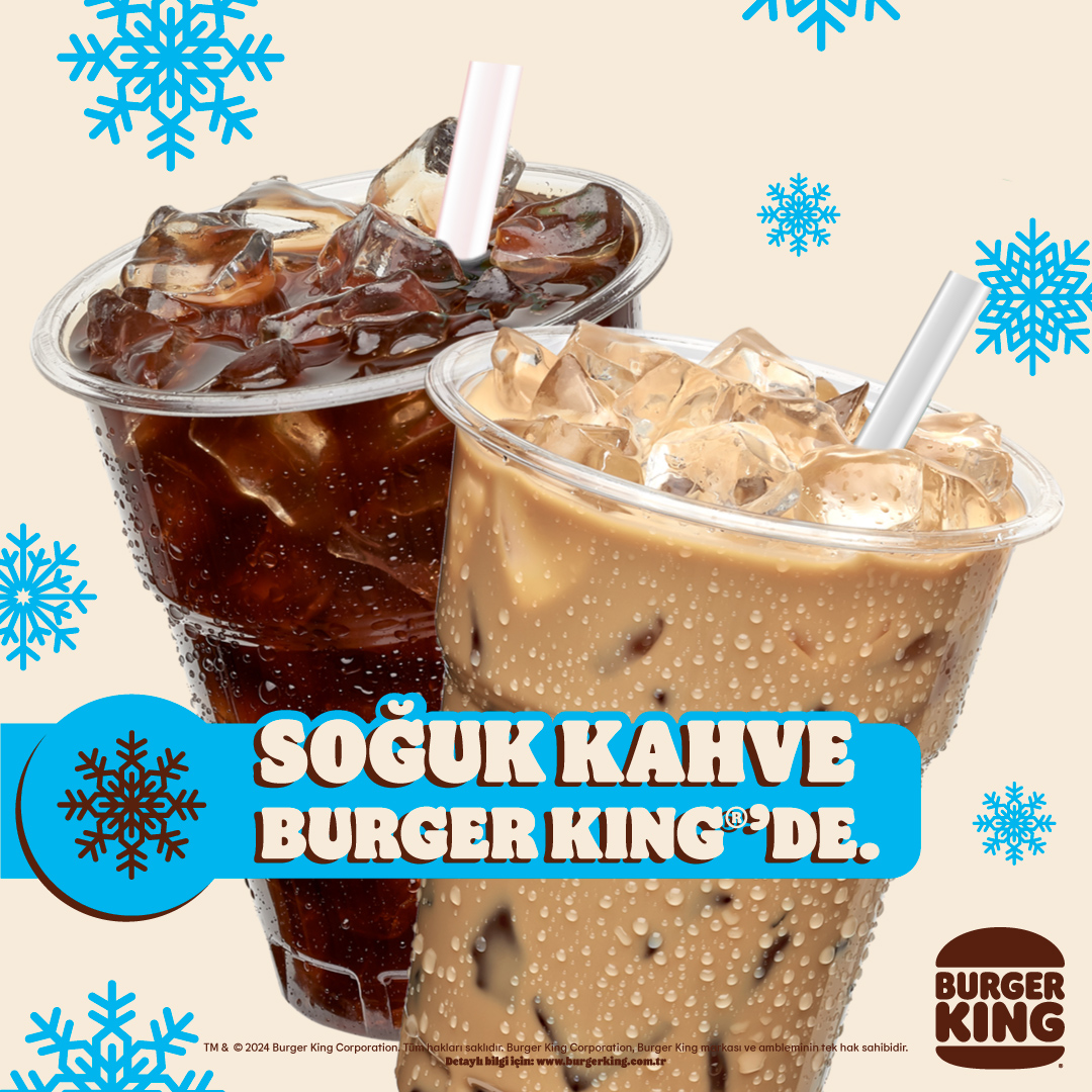 Soğuk Kahve Burger King’de®!