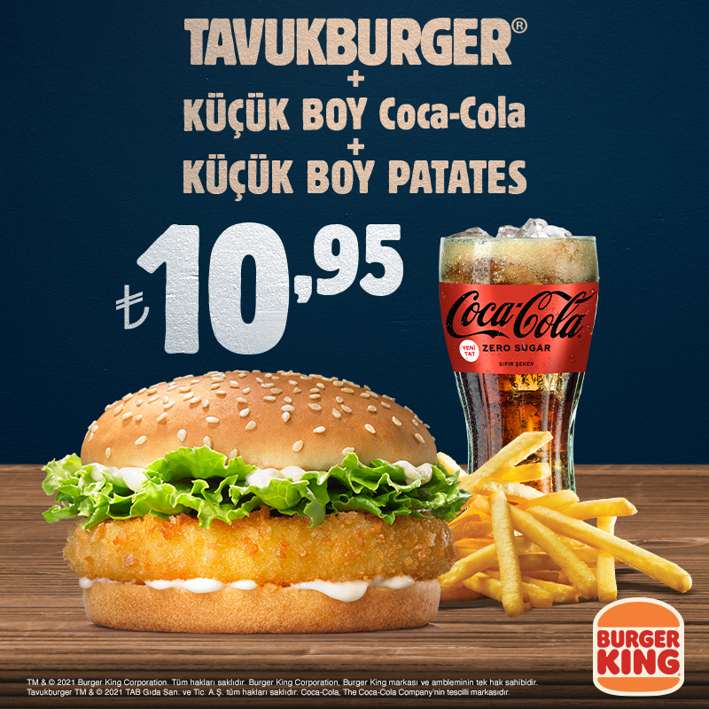 Tadina Doyulmaz Tavukburger Lezzeti Kampanyalar Burger King