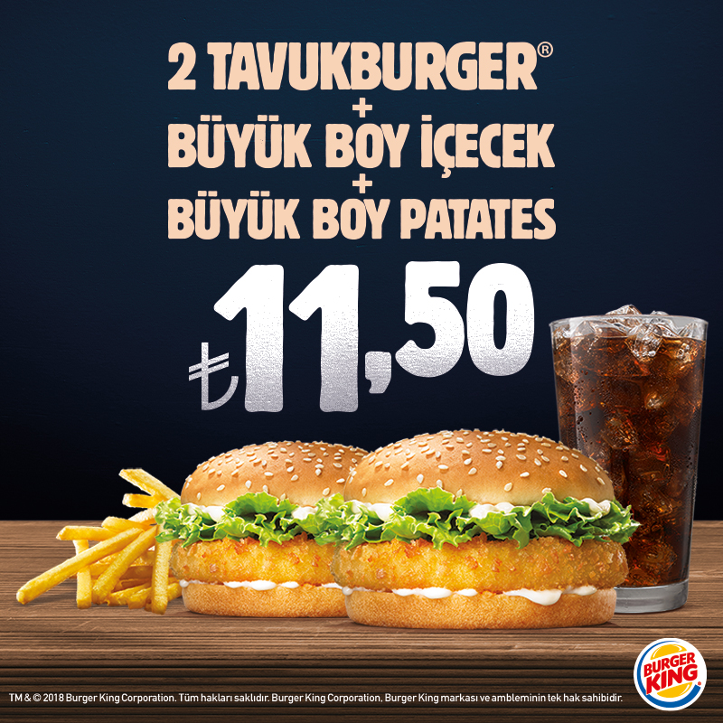 Tavukburger® Kampanyası Kampanyalar Burger King®