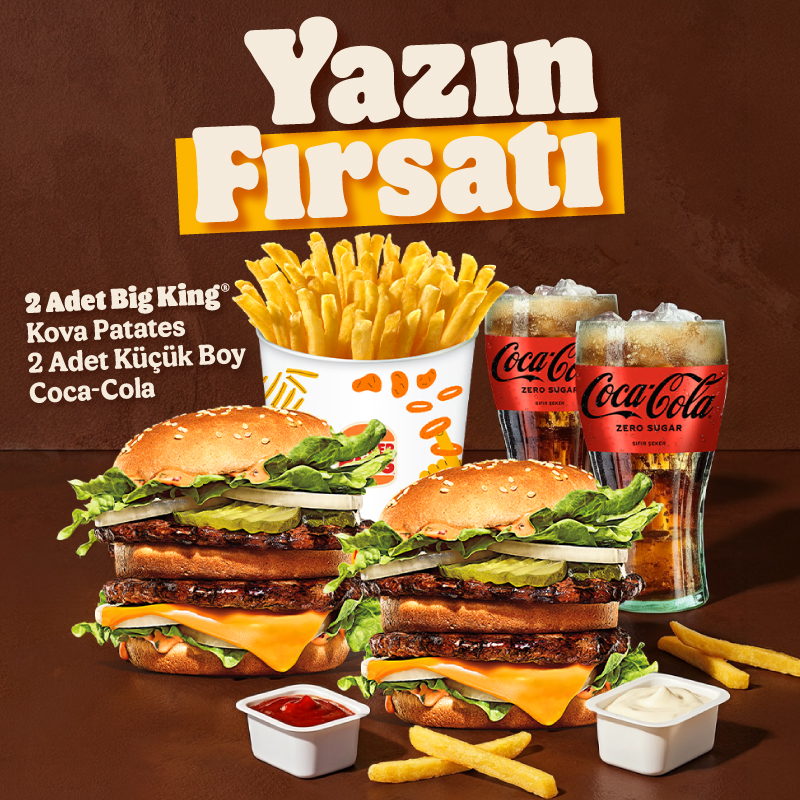 Yazın Fırsatı Burger King®'de!