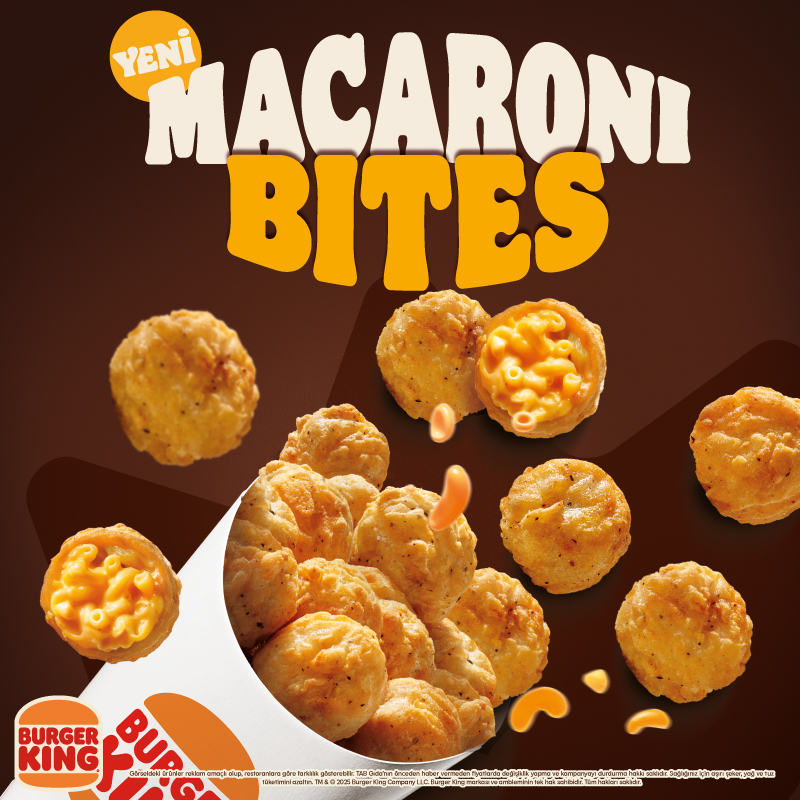 Yepyeni Bir Lezzet, Macaroni Bites!