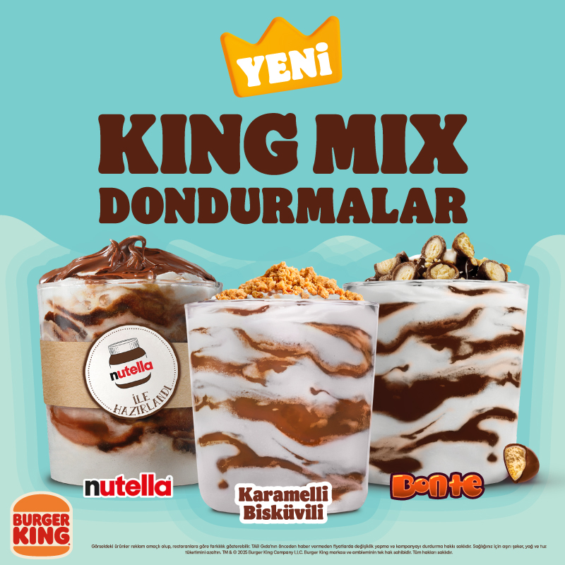 Yepyeni King Mix Dondurmalar