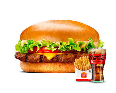 BK Kral Burger Menü