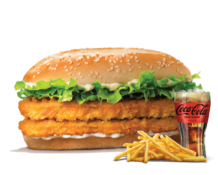 Double Chicken Royale Menü