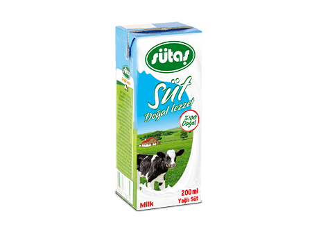 Sütaş Sade Süt (200 ml.)