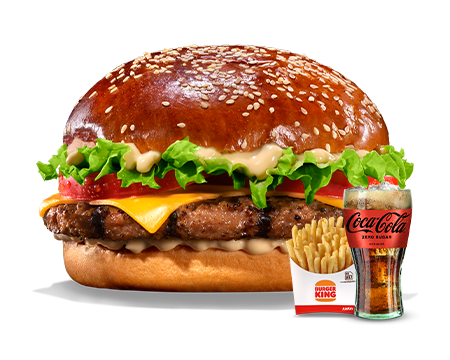 Trüflü King Beef Burger Menü