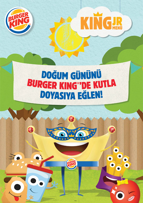 Dogum Gunu Kids Menu Burger King
